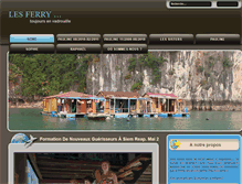 Tablet Screenshot of famille-ferry.fr